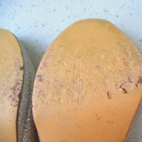 Nina New York Silver Sparkle Dressy Shoe Sz 7 - Picture 6 of 10